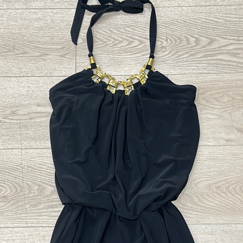 Cache Black Halter Dress - Picture 8 of 8